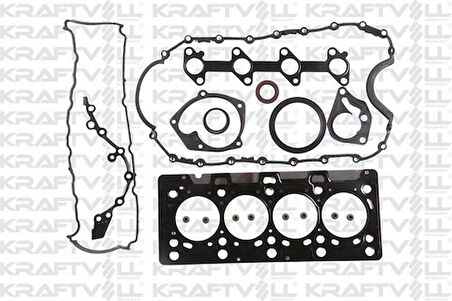 Kraftvoll 12010221 Motor Takım Contası Skt Kecelı Subap Lastıklı Tam Takım Clıo Kangoo Megane Nıssan Qashqaı Note Mıcra Juke 1.5 Dcı K9K