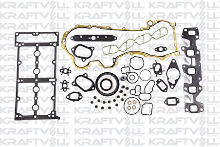 Kraftvoll 12010236 Motor Takım Contası (Alt Üst Full) Corteco Kecelı Reınz Subap Lastıklı S.K.C Harıc Doblo Palıo Albea Punto 1.3 Multıjet 16V 1.3Jtd 16V Astra Corsa 1.3Cdtı 16V Suzukı Ignes Swıft Wagon R Z13Dt (1.3Ddıs 16V) Bipper Nemo 1.3Hdı 16V