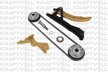 Kraftvoll 12100014 Eksantrik Zincir Seti Emme Egsoz Vanos Dişlisi Komple Set BMW E46 E60 E81 E87 E88 E90 N42 N43 N45 11311439854S1