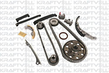 Kraftvoll 12100078 Eksantrik Zincir Seti Nissan Pickup Skystar D22 D23 2002 2006 (Yd25DDTI) 13028AD202