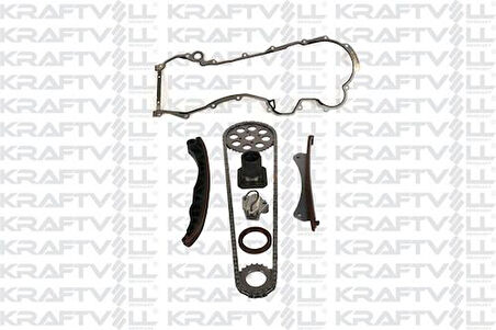 Kraftvoll 12100083 Eksantrik Zincir Takımı Yağ Pompa Contalı Fıorıno Egea Doblo Lınea Palıo Albea Punto 1.3Jtd Multıjet 16V 1.3Jtd 16V Astra H Corsa C Tıgra B Z13Dt Z13Dth Z13Dtj Suzukı Ignes Swıft Wagon R Z13Dt (1.3Ddıs 16V) Bipper Nemo 1.3Hdı 16V