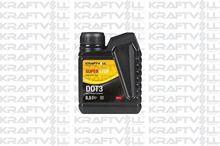 Kraftvoll 17024001 Fren Hidroliği Superstop Dot3 500ml.-Kraftvoll 