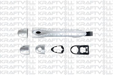 Kraftvoll 21030160 Kapı Diş Açma Kolu Sensörlü Boyalı Captur Clio IV Fluence 806B09141R