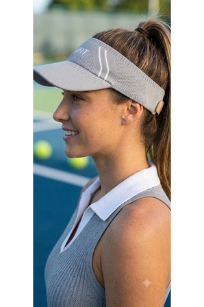 KADIN TRİKO ESNEK TENİS,GOLF,KOŞU SPORT YAZILI VİZÖR ŞAPKA-SİPERLİK