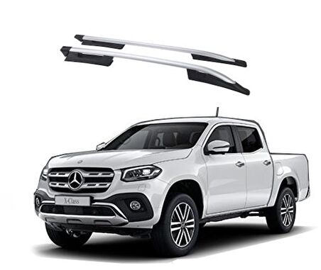 Mercedes X-Class (2015+) Port Bagaj (Tavan Çıtası) Falcon Gri