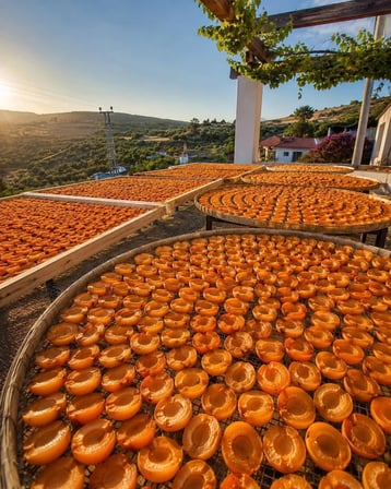 Kiraz Bahçesi Gün Kurusu Çağatay Kayısı (500 g) – Güneşte Kurutulmuş Doğal Köy Kayısı