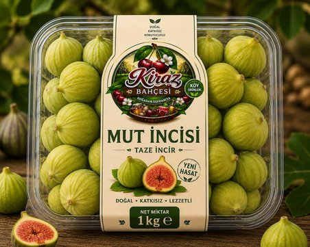 Kiraz Bahçesi Doğal Mut İncisi İnciri – Bahçe Hasadı