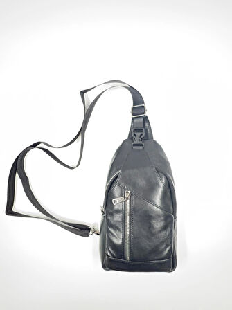 Deri Body Bag Çapraz Omuz Çantası