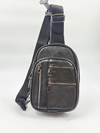 Deri Body Bağ Çapraz Omuz Çantası