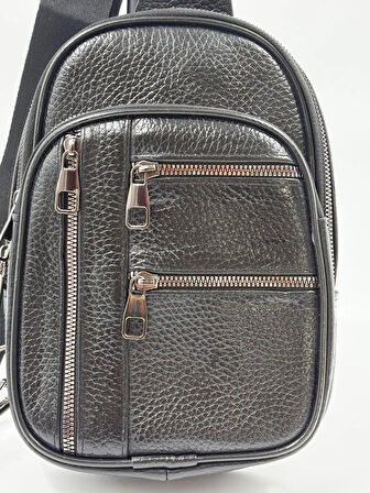 Deri Body Bağ Çapraz Omuz Çantası