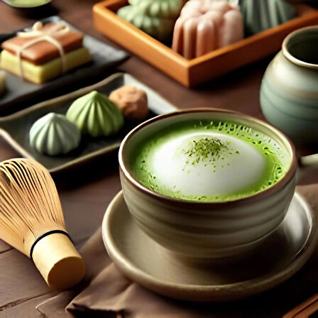 Matcha Latte ( Saf-pure %100 Organik )