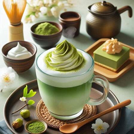 Matcha Latte ( Saf-pure %100 Organik )