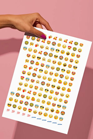 Öğretmen Sticker Motivasyon Emoji Etiket 154 Adet