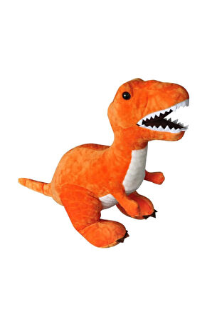 Sevimli Dinazor T-rex 50x30 Cm Turuncu