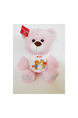 Sevimli Kıyafetli Ayıcık Uyku Arkadaşı Peluş Oyuncak 30 cm