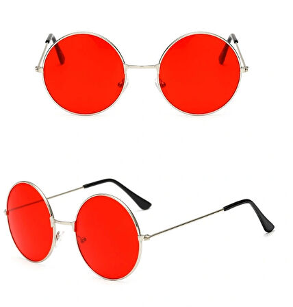 Leyloş John Lennon Kırmızı Parti Gözlüğü