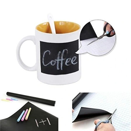Buffer® Sticker Rulo Yapışkanlı Çocuk Yazı Yazma Tahtası Yazı Yazma Sticker