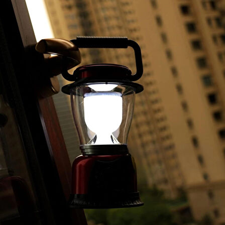 Buffer®  Ledli Kamp Lambası Pilli Ayarlı Led Işıldak Aydınlatma Gsh-6077