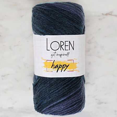 Loren Happy Ebruli El Örgü İpi - Rh016 - 34301