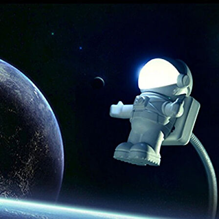 Leyloş Usb Astronot Lamba