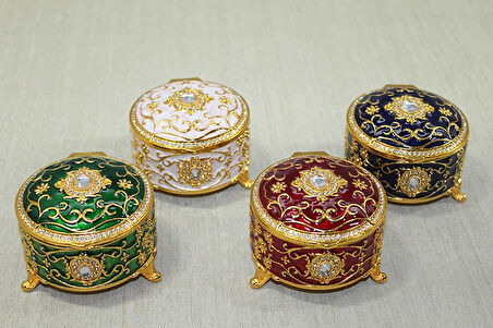 Leyloş Swarovski Taşlı Kutu Model 3