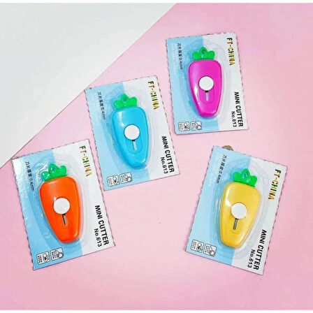 Leyloş Mini Maket Bıçağı - Karışık Sevimli Tasarımlar