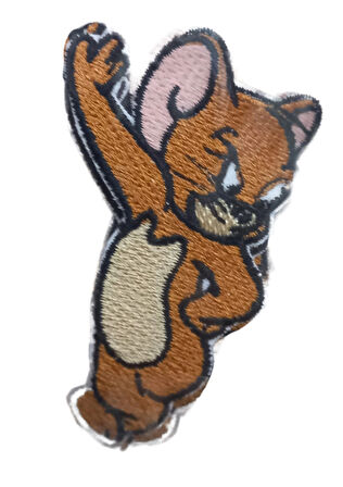 Aplike Ütü İle Yapışan Jerry Arma 6x3 Cm