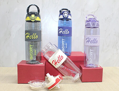 Leyloş Tutmalı Su Matarası 800 Ml