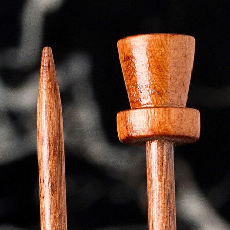 La Mia Rosewood 3 Mm 36 Cm Ahşap Örgü Şişi