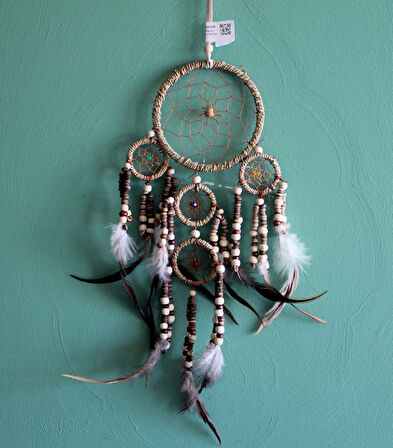 Leyloş Rüya Kapanı Dream Catcher Küçük Model 3