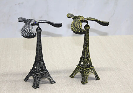Leyloş Kartallı Metal Eyfel Kulesi Model 2