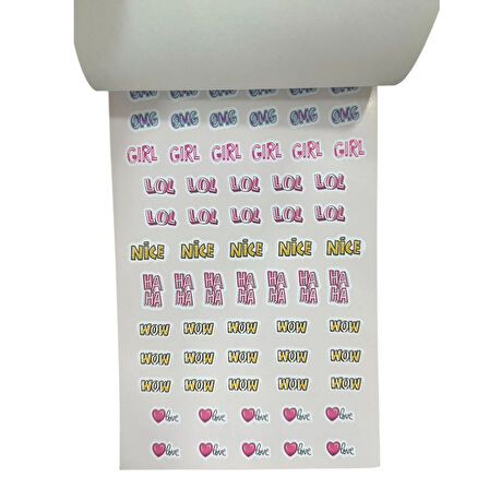 Leyloş Sticker Defter