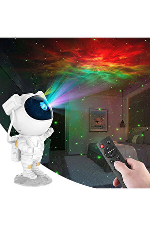 Leyloş Astronot Galaksi Projeksiyon Lamba