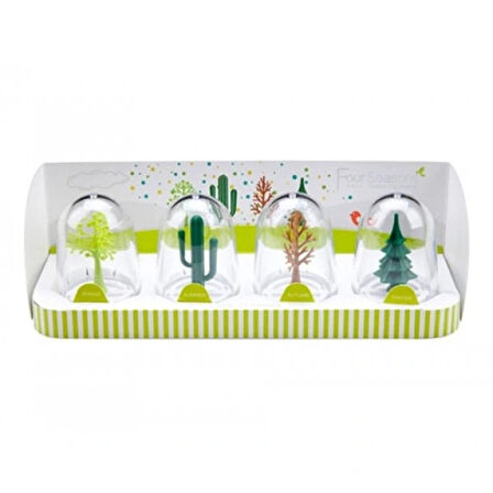 Leyloş Dört Mevsim Baharatlık - Four Seasons Spice Shakers