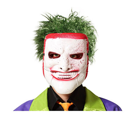 Leyloş Reçine Ölüm Joker Maskesi Kanlı