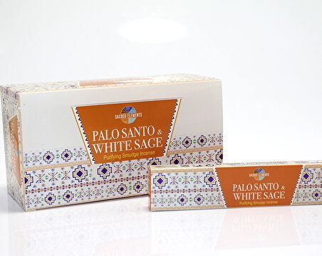 Leyloş Hem Sacred Elements Palo Santo White Sage Masala Tütsü