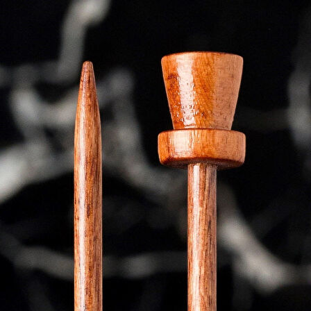 La Mia Rosewood 3.5 Mm 36 Cm Ahşap Örgü Şişi