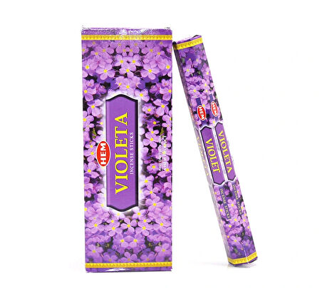 Leyloş Hem Violet Aromalı Çubuk Tütsü