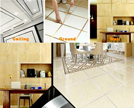 Leyloş 0.5 Cm 50 Metre Gri Fayans Arası Şerit Bant