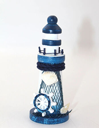 Leyloş Ahşap Marin Deniz Feneri Model 2