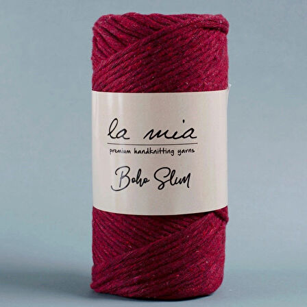 La Mia Boho Slim Bordo El Örgü İpi -l065 - 34200