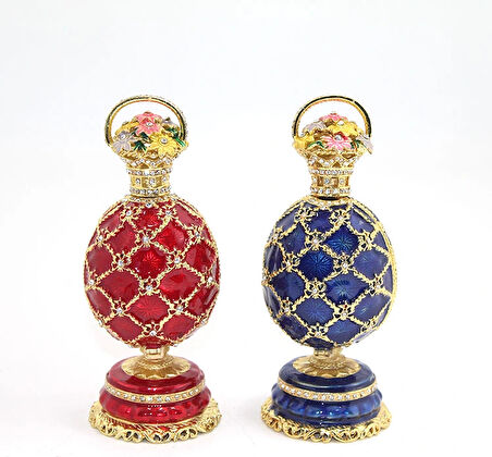 Leyloş Swarovski Taşlı Tekli Yumurta Model 2