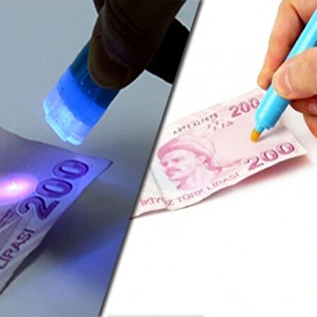 Leyloş Işıklı Sahte Para Kontrol Kalemi