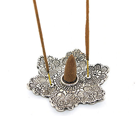Leyloş Metal Yuvarlak Tütsülük Model 4