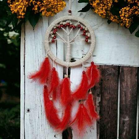 Leyloş Rüya Kovan Hayat Ağacı Dream Catcher