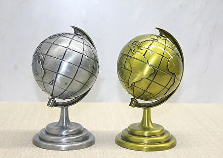 Leyloş Metal Dünya Küre Model 1