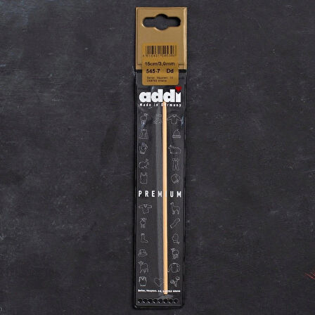 Addi Bambus 3mm 15cm Bambu Yün Tığ - 545-7