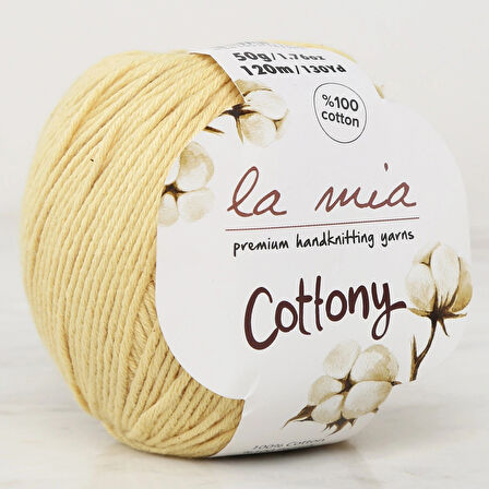 La Mia Cottony Sarı Bebek El Örgü İpi - P15-l015 - 33562
