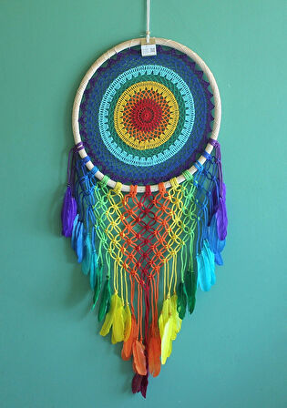 Leyloş Rüya Kapanı Dream Catcher Model 17