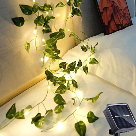 Leyloş Güneş Enerjili Sarmaşık Led Dekor 5 Metre